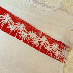 Palm Tree Graffic Tee